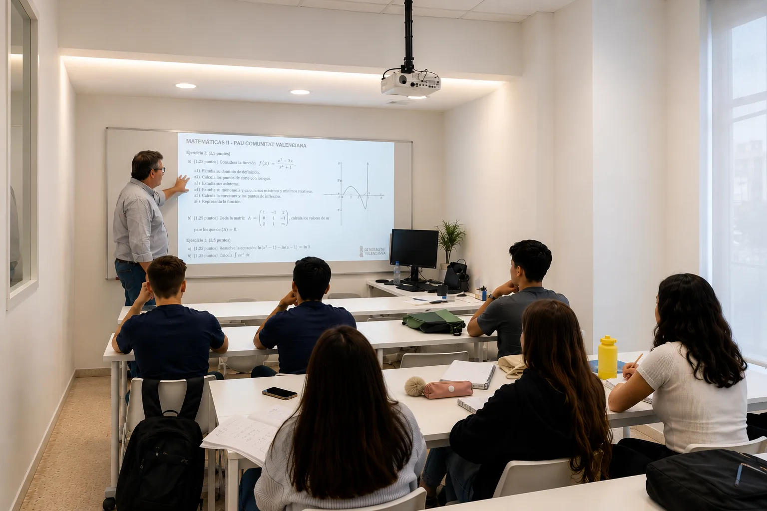 Clase presencial en Centro Formación Álvaro