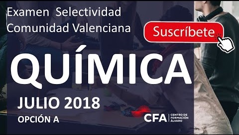 selectividad quimica 2018